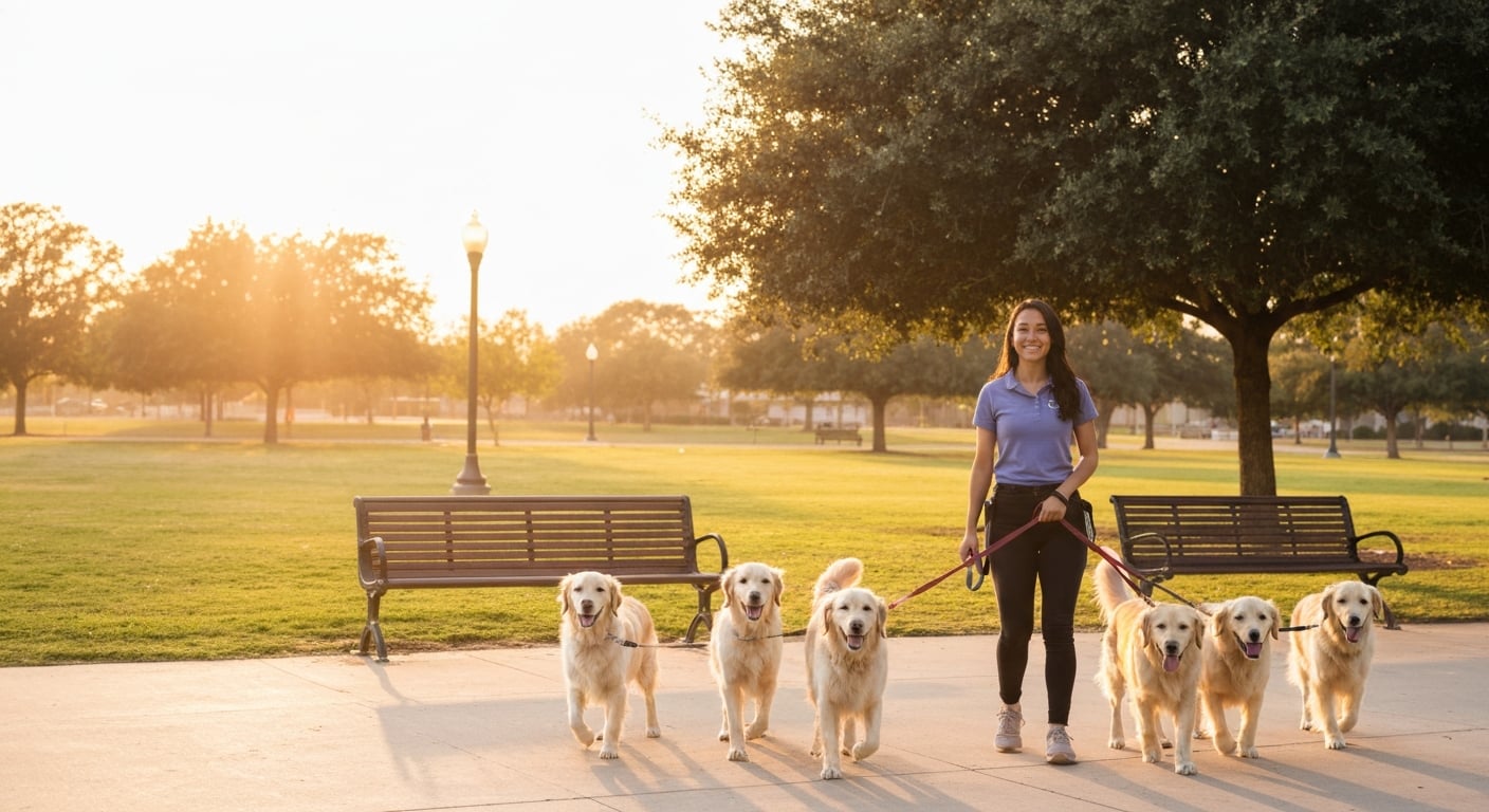 Professional Eli's Dog-Walking services