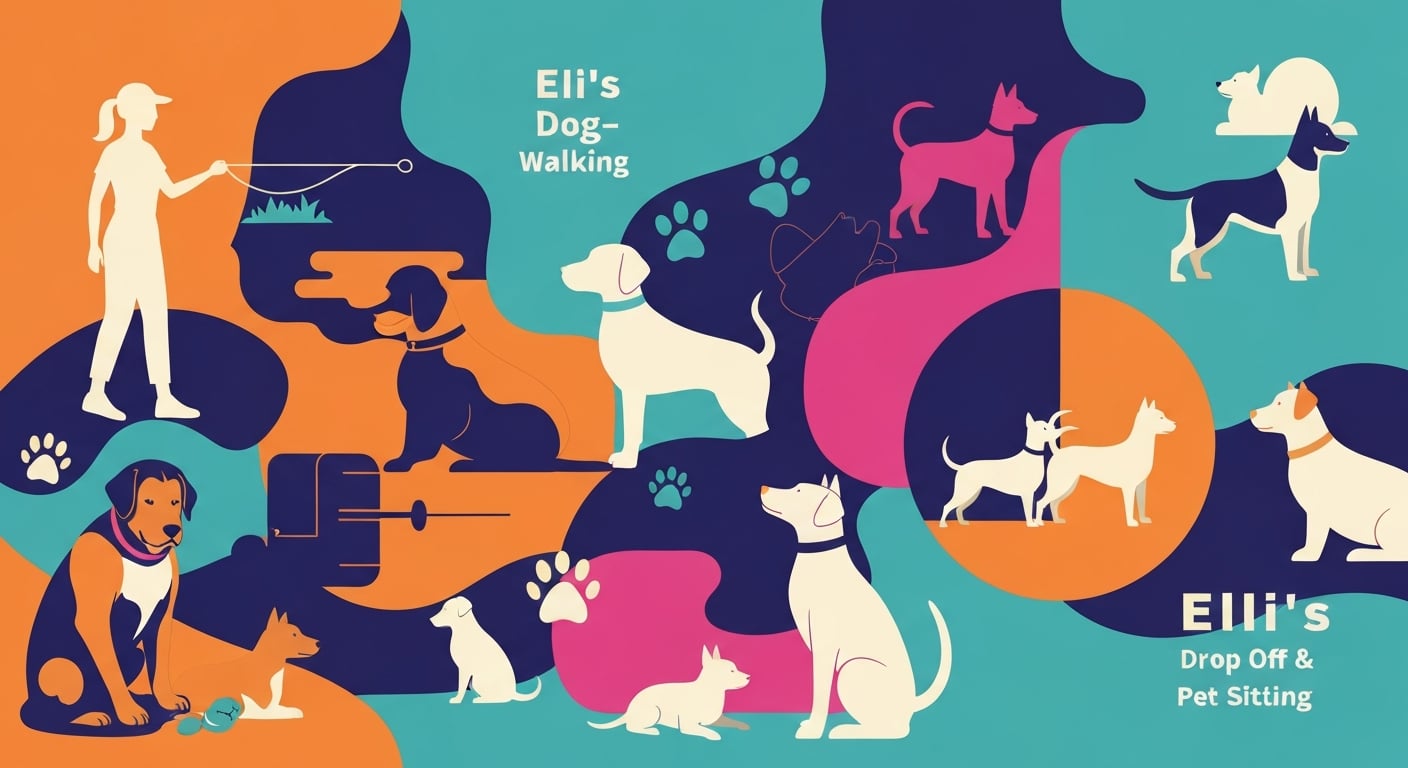 Professional Eli's Dog-Walking services
